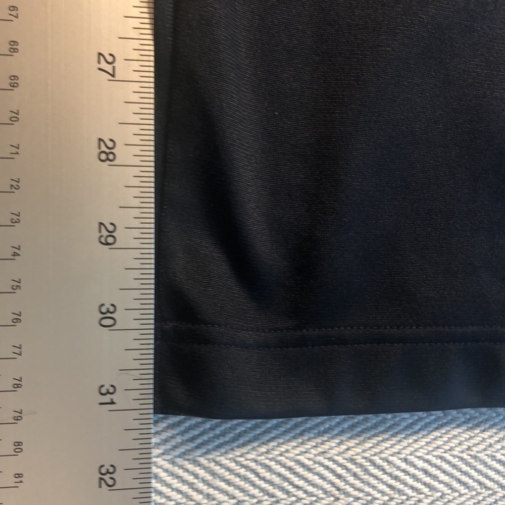 CHAMPION Track Pants Large Black White Stipes,  Inseam 31" Waist 15 3/4"  USED - Picture 7 of 11